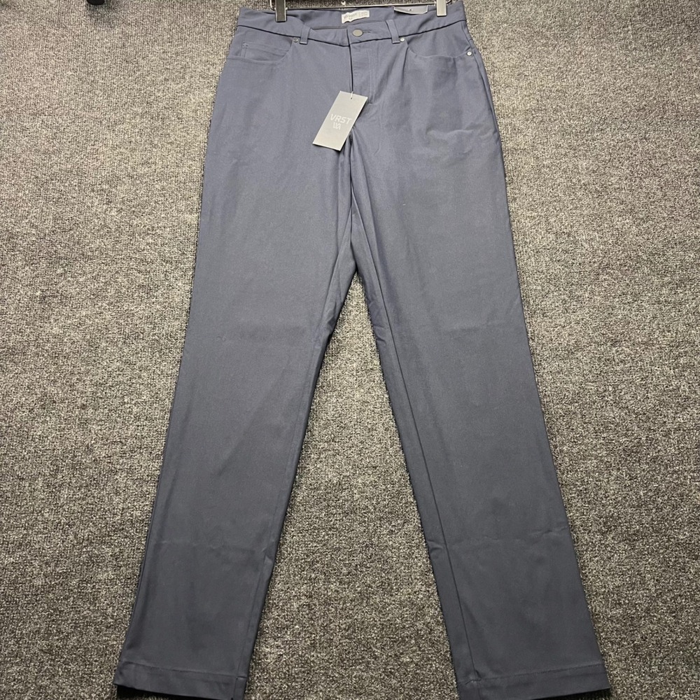 VRST Limitless 5 Pocket Slim Pants Mens 32x34 Dark Navy Blue MAX200402 NWT